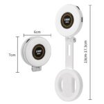 W50 Mobile Phone Tablet Magnetic Fill Light, Portable Handheld Lighting for Horizontal and Vertical Shooting, Adjustable St - Image 5