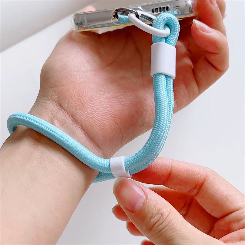 Universal Adjustable Short Lanyard Colorful Hand Wrist Strap Rope for Mobile Phone Cell Phone Case Accessories