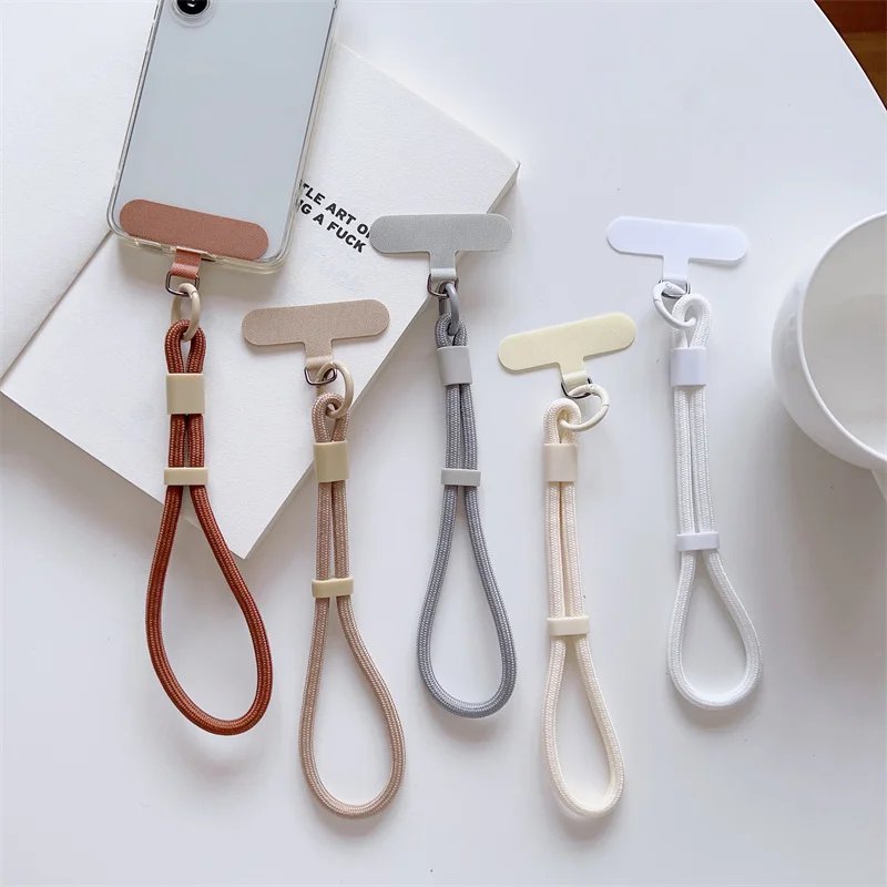 Universal Adjustable Short Lanyard Colorful Hand Wrist Strap Rope for Mobile Phone Cell Phone Case Accessories