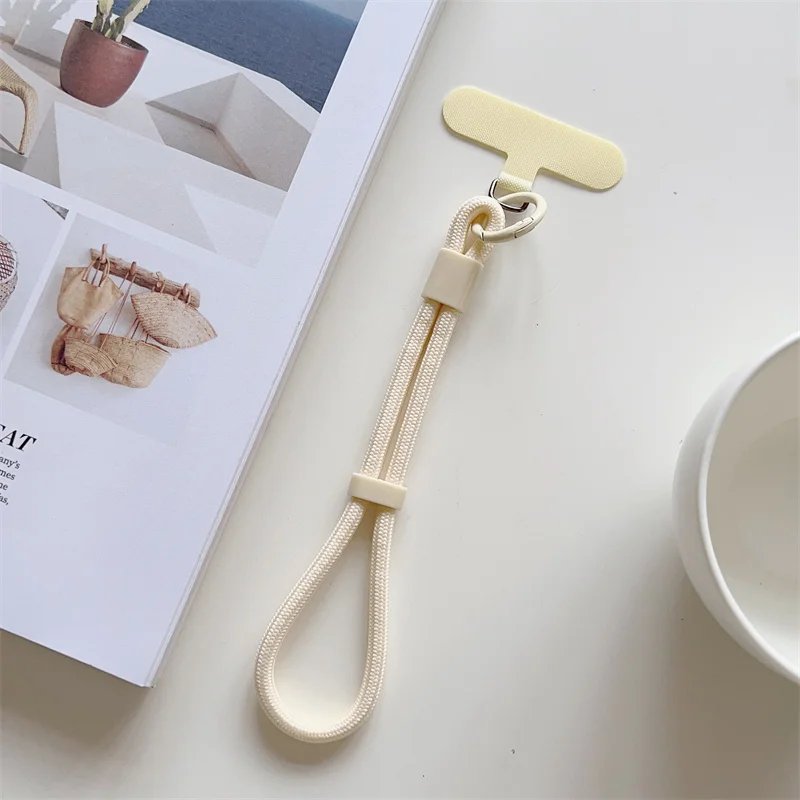 Universal Adjustable Short Lanyard Colorful Hand Wrist Strap Rope for Mobile Phone Cell Phone Case Accessories