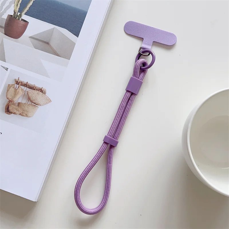 Universal Adjustable Short Lanyard Colorful Hand Wrist Strap Rope for Mobile Phone Cell Phone Case Accessories