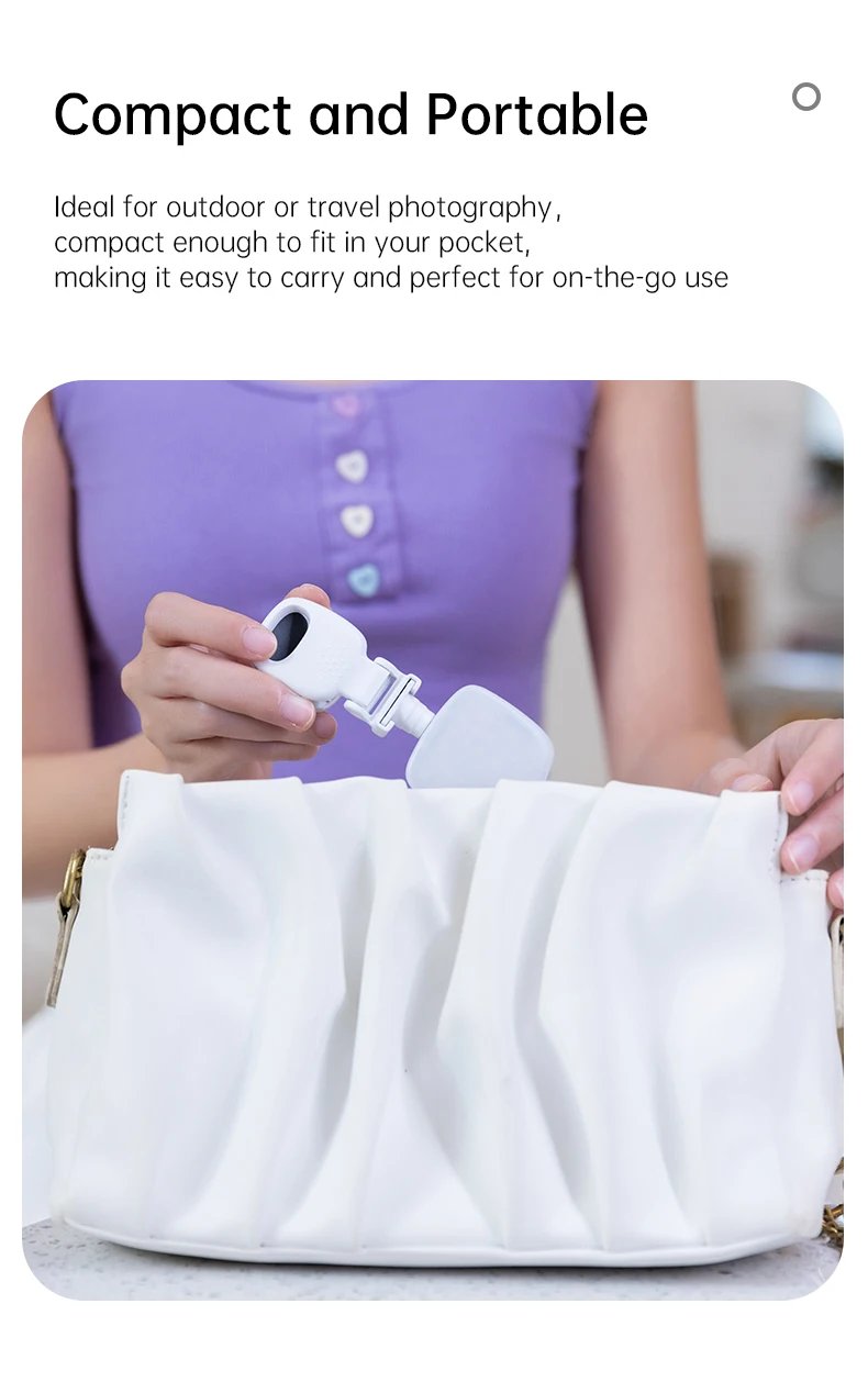 Portable Mini Selfie Fill Light LED Rechargeable Modes Adjustable Brightness Universal Clip for Phone Laptop Tablet Video Makeup