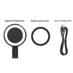Magsafe Magnetic Selfie Ring Light, LED Fill Light, 180° Adjustable Angle, Compatible with iPhone and Android Phone Holder - Image 5
