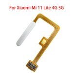Original Fingerprint Sensor Flex Cable Home Return Key Menu Power On Off Button Flex Ribbon For Xiaomi Mi 11 Lite - Image 5