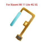 Original Fingerprint Sensor Flex Cable Home Return Key Menu Power On Off Button Flex Ribbon For Xiaomi Mi 11 Lite - Image 4