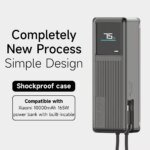 SIKAI Silicone Case For Xiaomi 165W Power Bank 10000mAh PB1165MI Portable Charger Protective Cover Shockproof Skin - Image 5