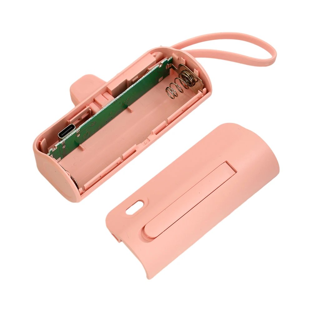 18650/21700 Battery DIY Box Suitable For Type-C DIY Power Bank Mobile Power Case with Bracket Free Welding Without battery