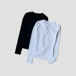 WAERBALL Sports Top Long-sleeve T-Shirt Women's Gym Clothes Workout Tee High Elastic Breathable Running Fitness Shirt - Image 3