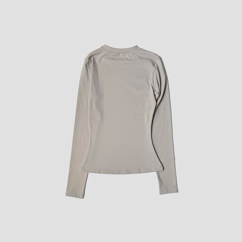 WAERBALL Sports Top Long-sleeve T-Shirt Women's Gym Clothes Workout Tee High Elastic Breathable Running Fitness Shirt