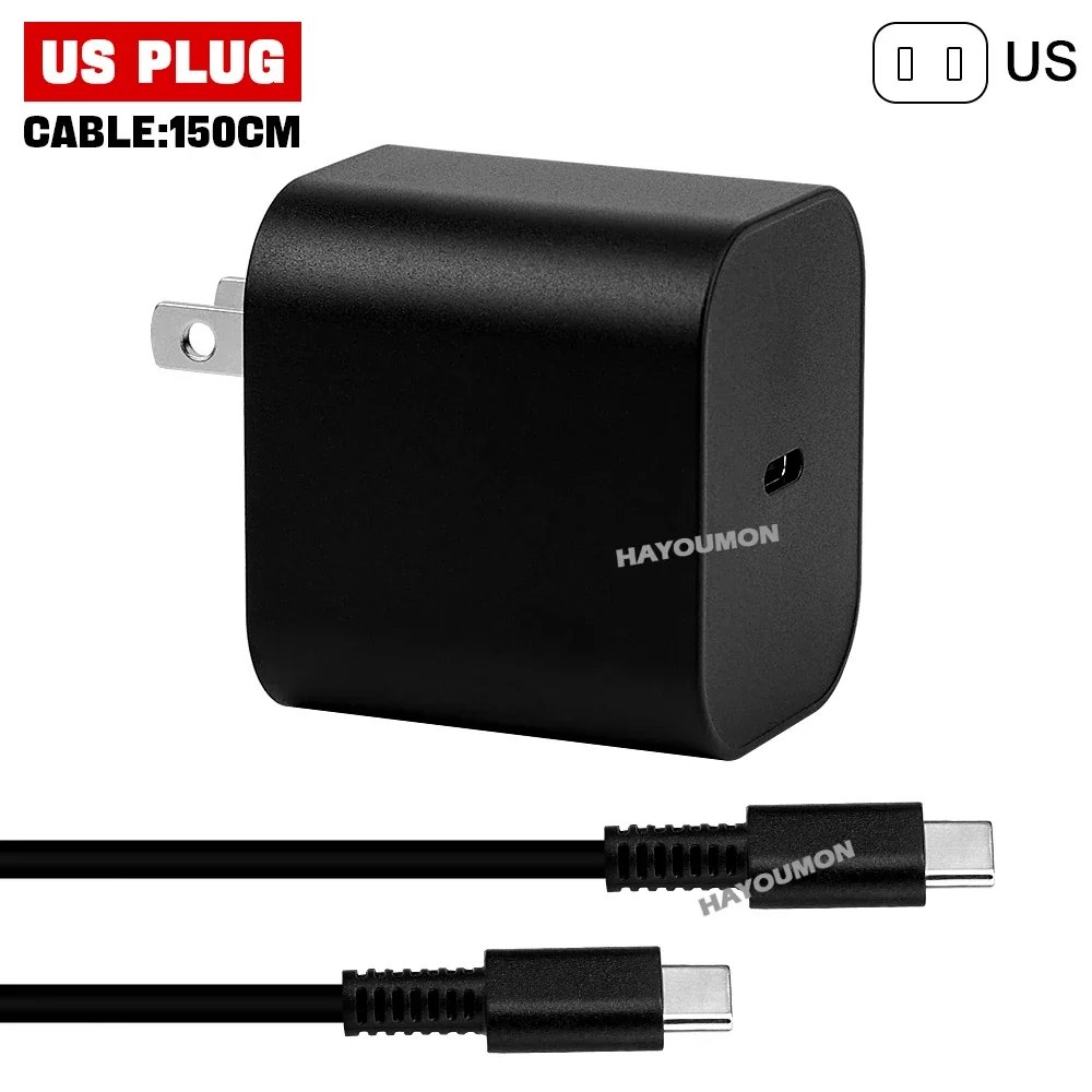 UK US EU 60W Type-C AC Adapter For Switch 2 Fast Charger Power Supply Supports TV Dock Mode Wall Charger Gaming Accessories