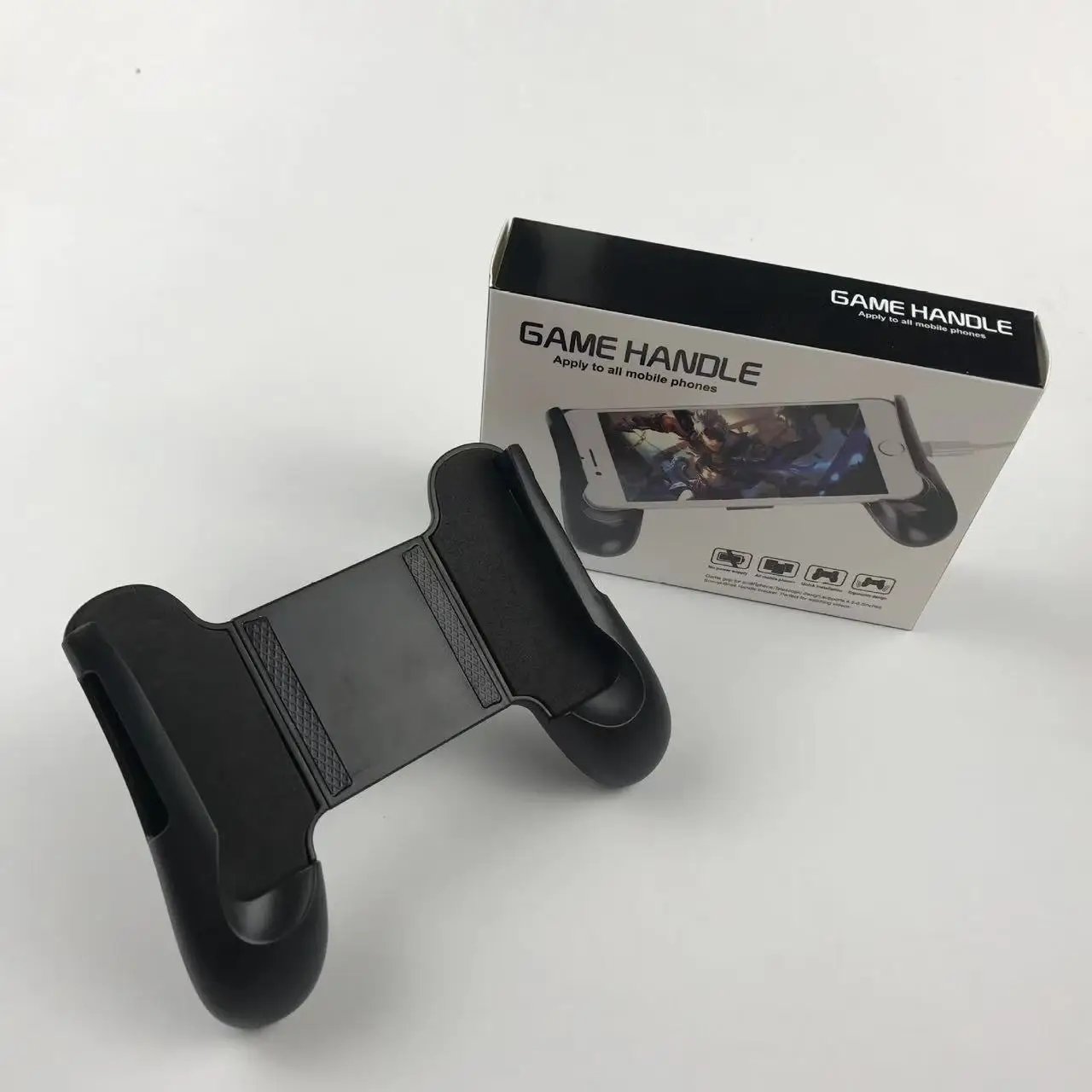 Universal Phone Game Grip Controller, Ergonomic Clutch Holder for iPhone Samsung Mobile Phones