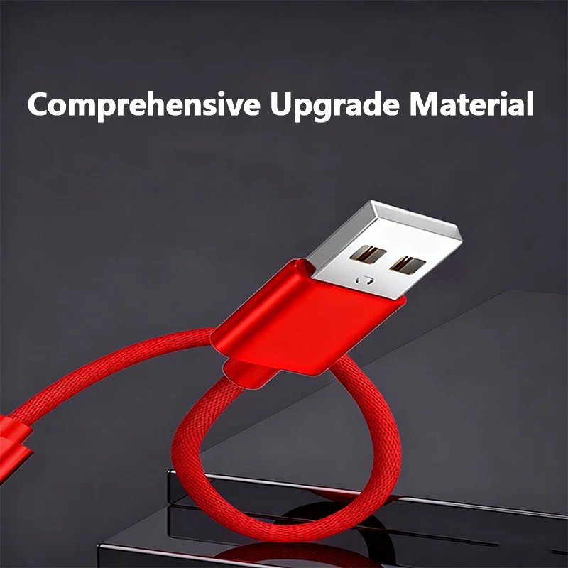 1pcs 3pcs 5pcs 10pcs USB A To Type C Nylon Braided Cable Dast Sync Fast Charging For Xiaomi Huawei Samsung Android Type C Mobile