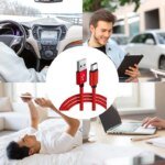 1pcs 3pcs 5pcs 10pcs USB A To Type C Nylon Braided Cable Dast Sync Fast Charging For Xiaomi Huawei Samsung Android Type C Mobile - Image 6