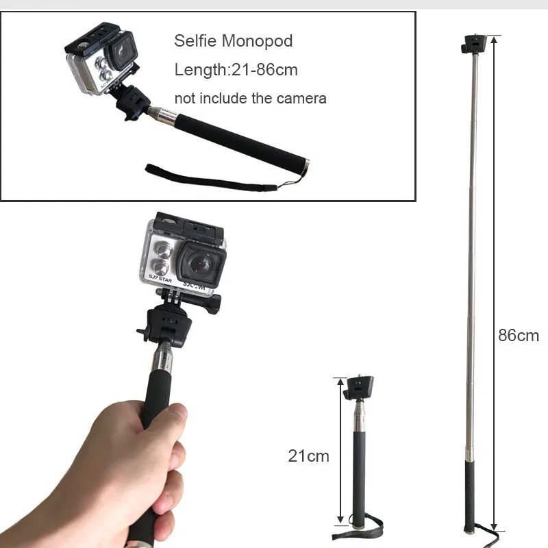 KFFTWWX Accessories Kit for Gopro Hero 13 12 11 10 9 Black 8 7 6 Tripod Mount for SJCAM SJ4000 Yi DBPOWER AKASO EKEN Osmo Action