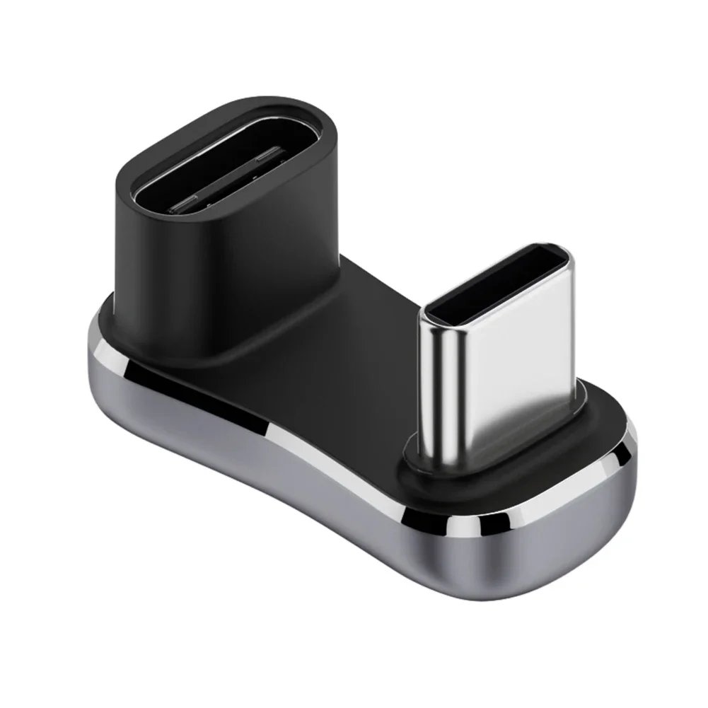 5/2/1PC 180 Degree Angle USB C Adapter USB-C Male to Female 20Gbps PD 140W Charging Converter Adapter for Steam Deck Accessories