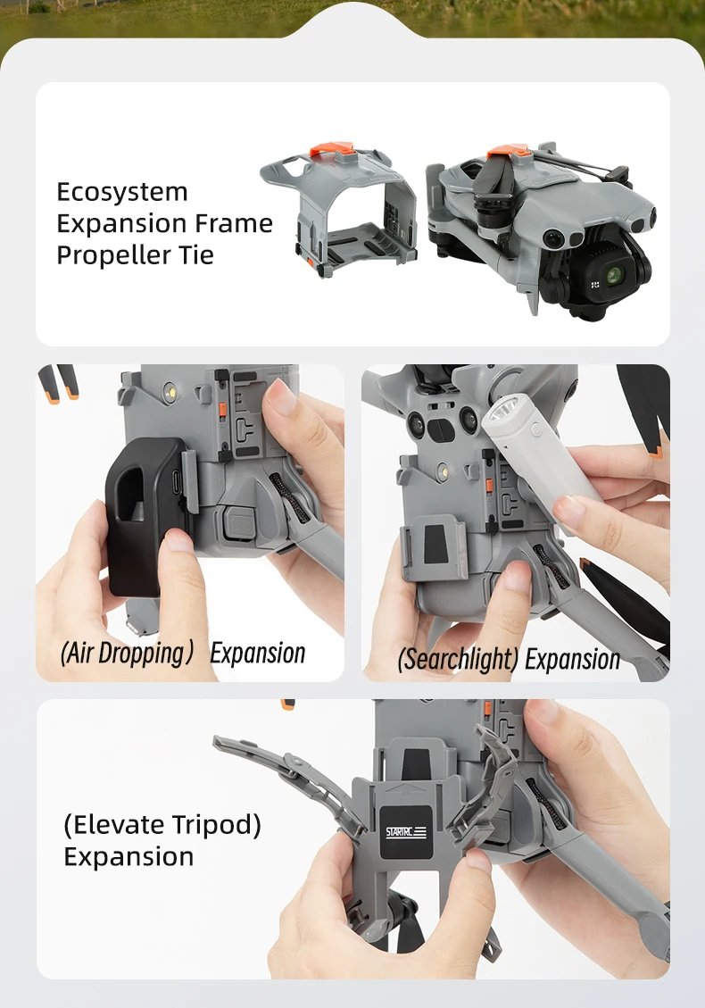 STARTRC Drone Airdrop System for DJI Mini 5 Pro Payload/Delivery/Transport Drop Release Device for DJI Mini 5Pro Accessories