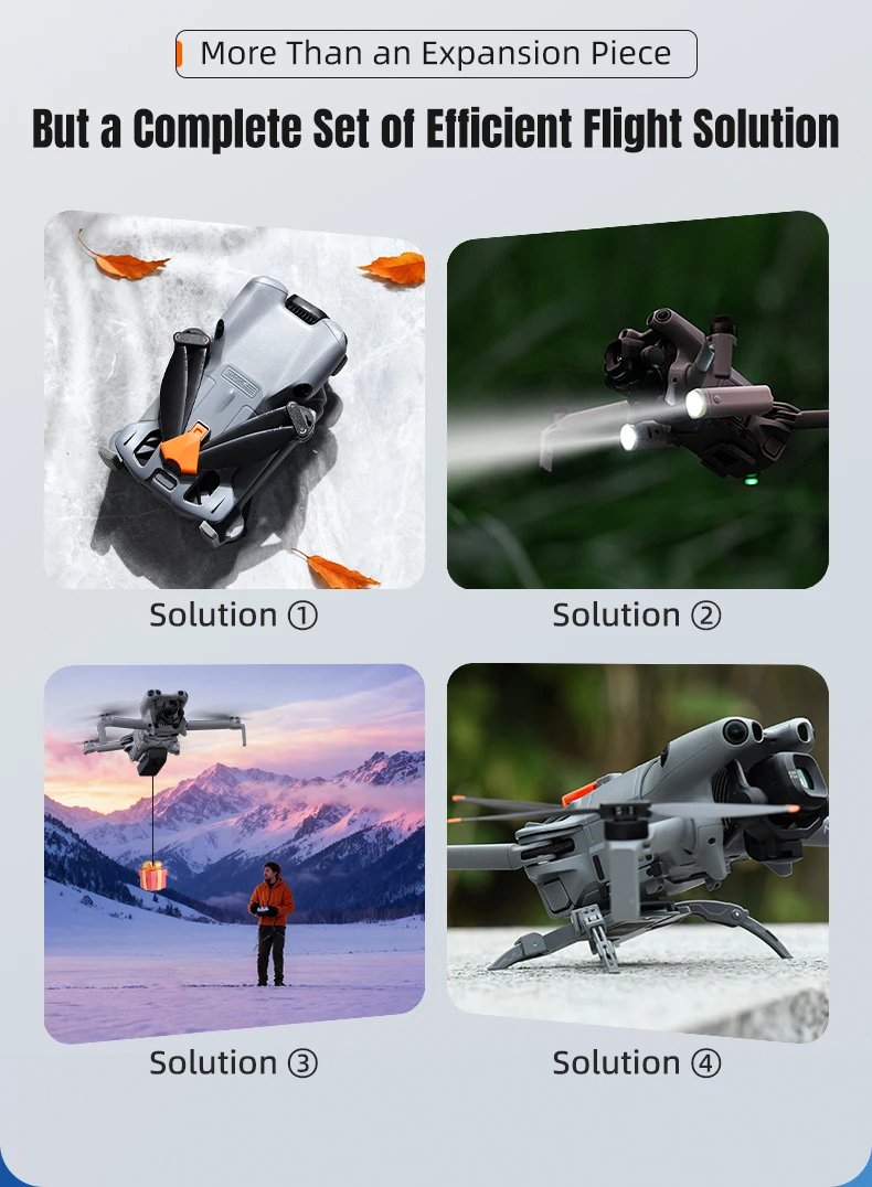 STARTRC Drone Airdrop System for DJI Mini 5 Pro Payload/Delivery/Transport Drop Release Device for DJI Mini 5Pro Accessories