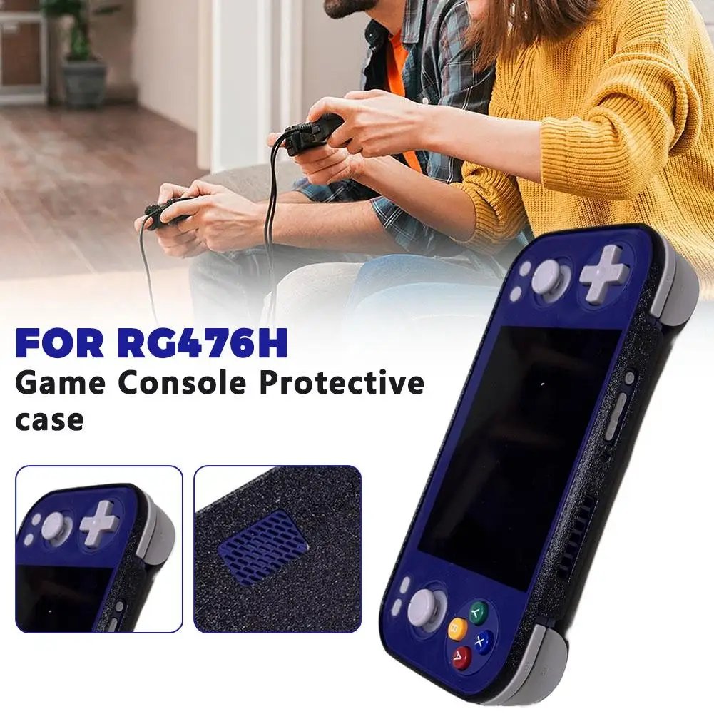 For RG476H Game Console Protective Case Soft TPU Cover Non Silicone Shell Shockproof Scratch Resistant Gaming Device Accessory