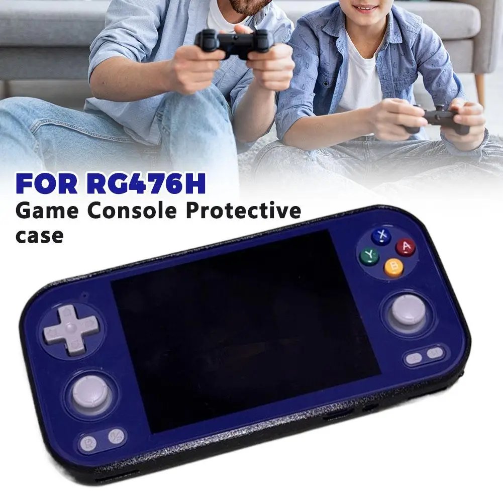For RG476H Game Console Protective Case Soft TPU Cover Non Silicone Shell Shockproof Scratch Resistant Gaming Device Accessory