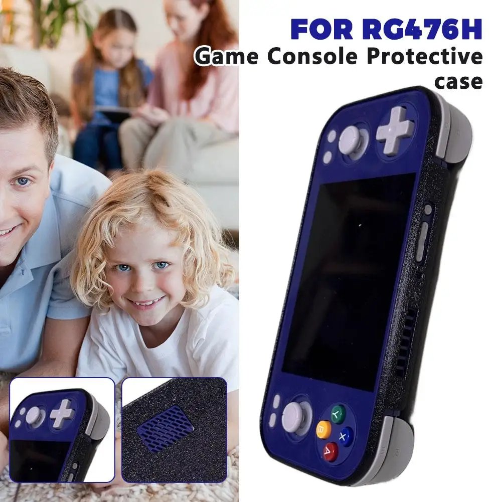For RG476H Game Console Protective Case Soft TPU Cover Non Silicone Shell Shockproof Scratch Resistant Gaming Device Accessory