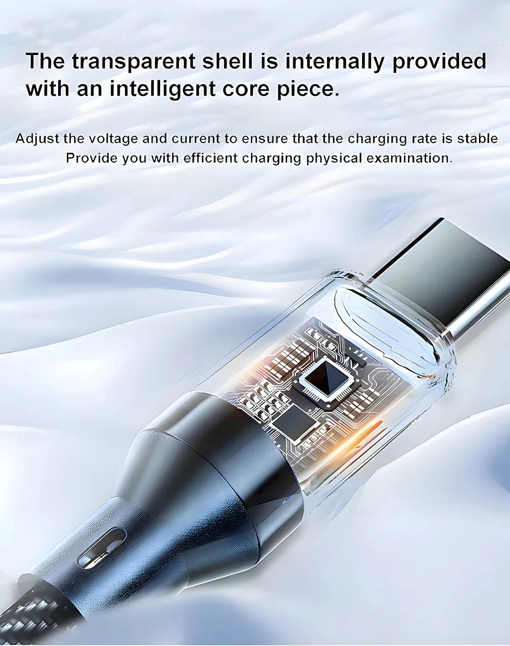 120W USBC Fast Charging Cable with LED Display Digital Data Cord for Samsung/Xiaomi , TypeC Power Meter Charger Accessories 120W USBC Fast Charging Cable with LED Display Digital Data Cord for Samsung/Xiaomi , TypeC Power Meter Charger Accessories