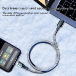 120W USBC Fast Charging Cable with LED Display Digital Data Cord for Samsung/Xiaomi , TypeC Power Meter Charger Accessories - Image 4