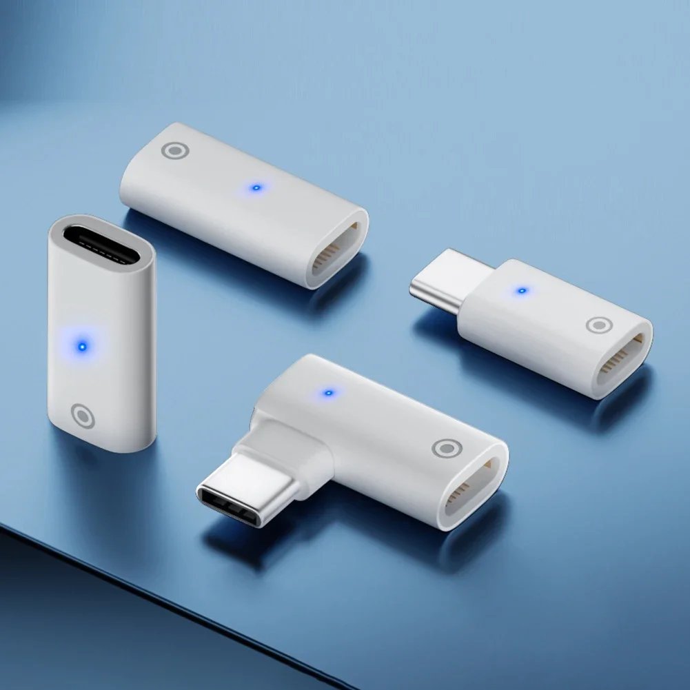 For Apple Pencil Charging Converter Adapter for Apple Pencil 1st Generation Connector Charger with Indicator Light