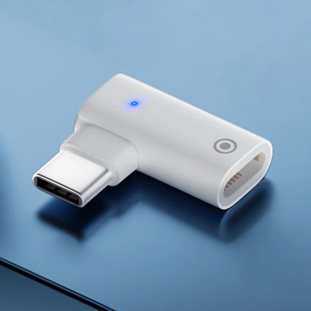 For Apple Pencil Charging Converter Adapter for Apple Pencil 1st Generation Connector Charger with Indicator Light