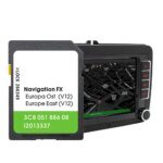 8GB SD Map Navigation for VW RNS 310 V12 East Europe FX OST Sat Nav Accessories GPS Road Card