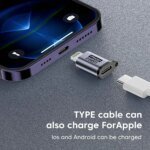 Micro USB To Type C Adapter Mini USB To USB C 480Mbps Fast Data Charging Connector USBC To Lightning Adapter for Iphone - Image 5