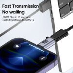 Micro USB To Type C Adapter Mini USB To USB C 480Mbps Fast Data Charging Connector USBC To Lightning Adapter for Iphone - Image 4