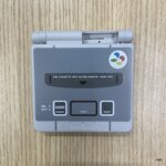 Retro-style Replacement Shell for GBA SP Drop-proof & Scratch-resistant Housing Include Screw Button for Game Console Accessorie