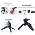 Smartphone Vlogging Kit With Tripod Phone Holder Mini Mic LED Fill Light Starter For Live Stream Video YouTube - Image 3