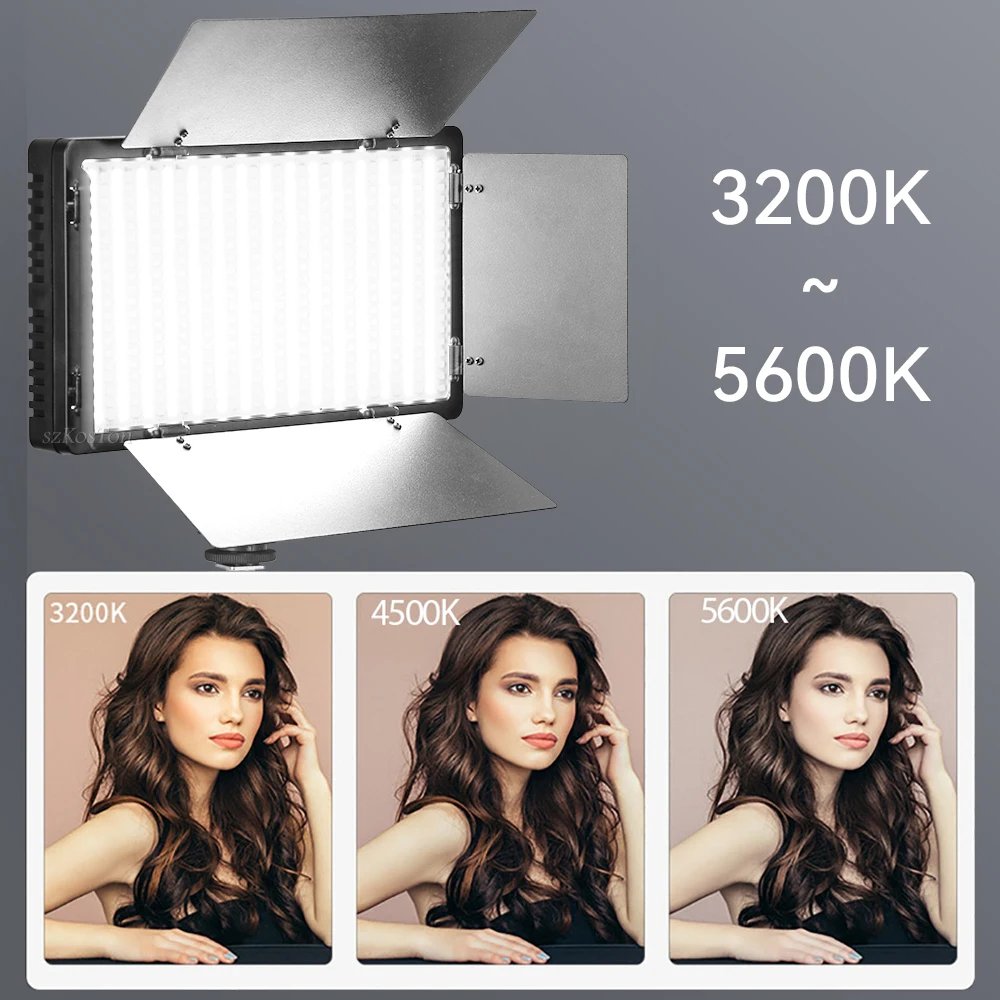 U600/U800 LED Photo Studio Light for Youbute Game Live Video Lighting Portable LED Video Recording Photography Panel Lamp
