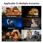 Desiontal X1 Adjustable RGB Multi-Color Photography Fill Light Photography Studio Equipment - Image 6