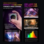 RGB Pocket Fill Light 10 Dynamic Effects 2500K-9000K Clip-on Rechargeable Small Video Light for Phone Camera Vlogging Streaming - Image 3