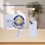 YSKE 320W COB LED Video Light, Bi-color 2700K-6500K, APP Control, Studio Lighting for Photography YouTube TikTok - Image 2