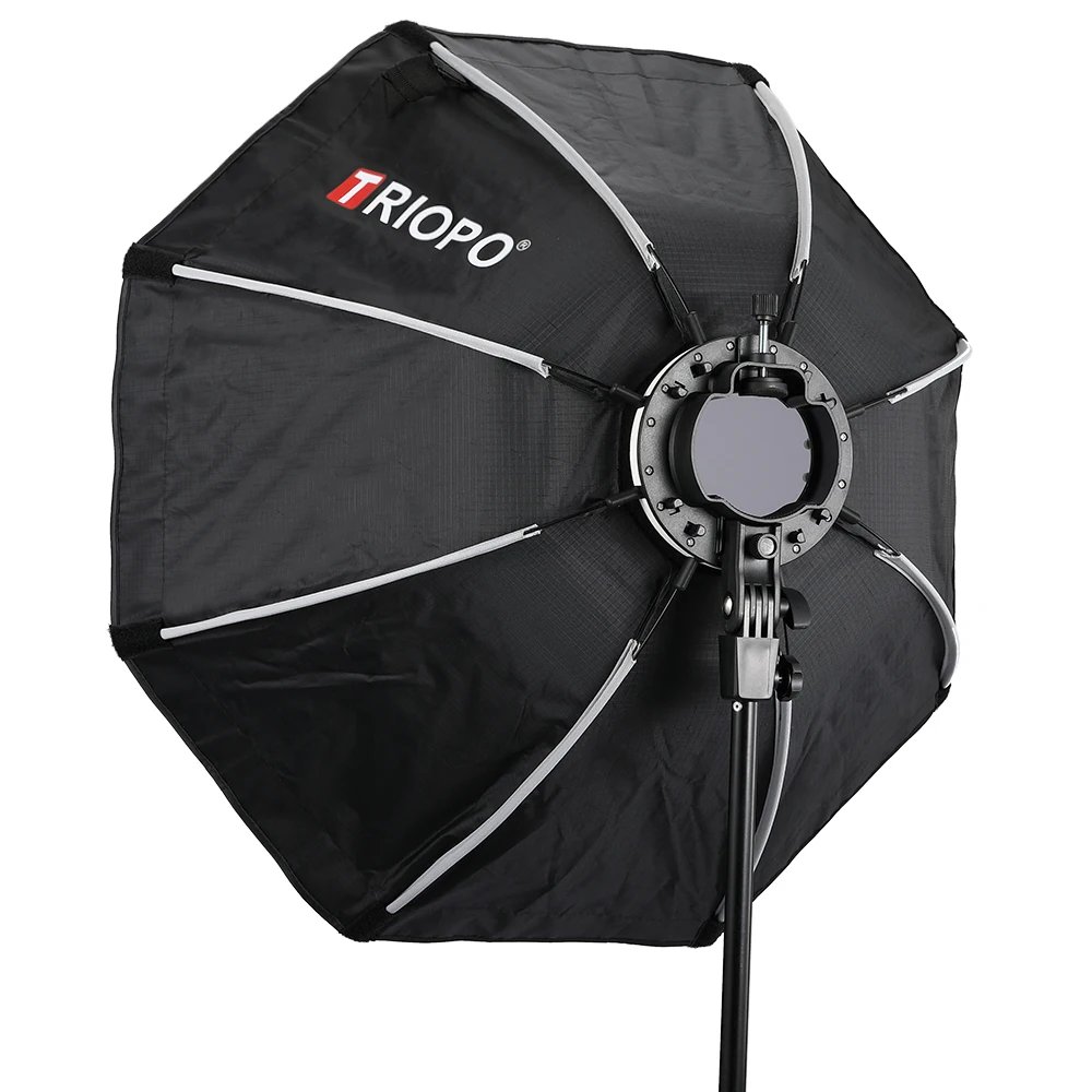 TRIOPO Newest KX 65CM Softbox Octagon Umbrella Light Box For Godox AD200 V1 Speedlite Flash Light Photography Studio Accessories