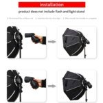 TRIOPO Newest KX 65CM Softbox Octagon Umbrella Light Box For Godox AD200 V1 Speedlite Flash Light Photography Studio Accessories - Image 2
