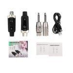 Wireless Microphone System G-MARK GX1.1 UHF XLR Adapter 16 Channels Audio Transmitter And Receiver For 48V Phantom Power Condens - Image 6