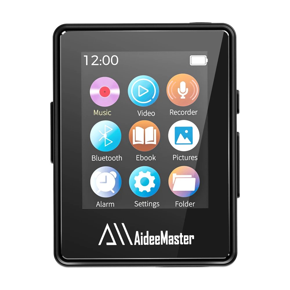 Portable MP3 Player Bluetooth 5.0 Music Stereo Speaker For Walkman Sport Player MP4 Video Player E-book/Recorder MP3