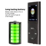 Aluminum Alloy MP3 Player Stylish Multifunctional Lossless Sound Slim 1.8 Inch LCD Screen Portable MP3 Music Player - Image 4