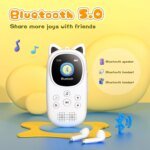 Oilsky MP3 Player Children with Headphones, 32GB, Bluetooth 5.0,  with Speaker, FM Radio, Pedometer, Voice Recorder, Up to 128GB - Image 3