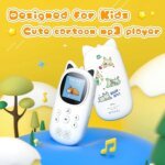 Oilsky MP3 Player Children with Headphones, 32GB, Bluetooth 5.0,  with Speaker, FM Radio, Pedometer, Voice Recorder, Up to 128GB - Image 2