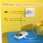 Oilsky MP3 Player Children with Headphones, 32GB, Bluetooth 5.0,  with Speaker, FM Radio, Pedometer, Voice Recorder, Up to 128GB - Image 6