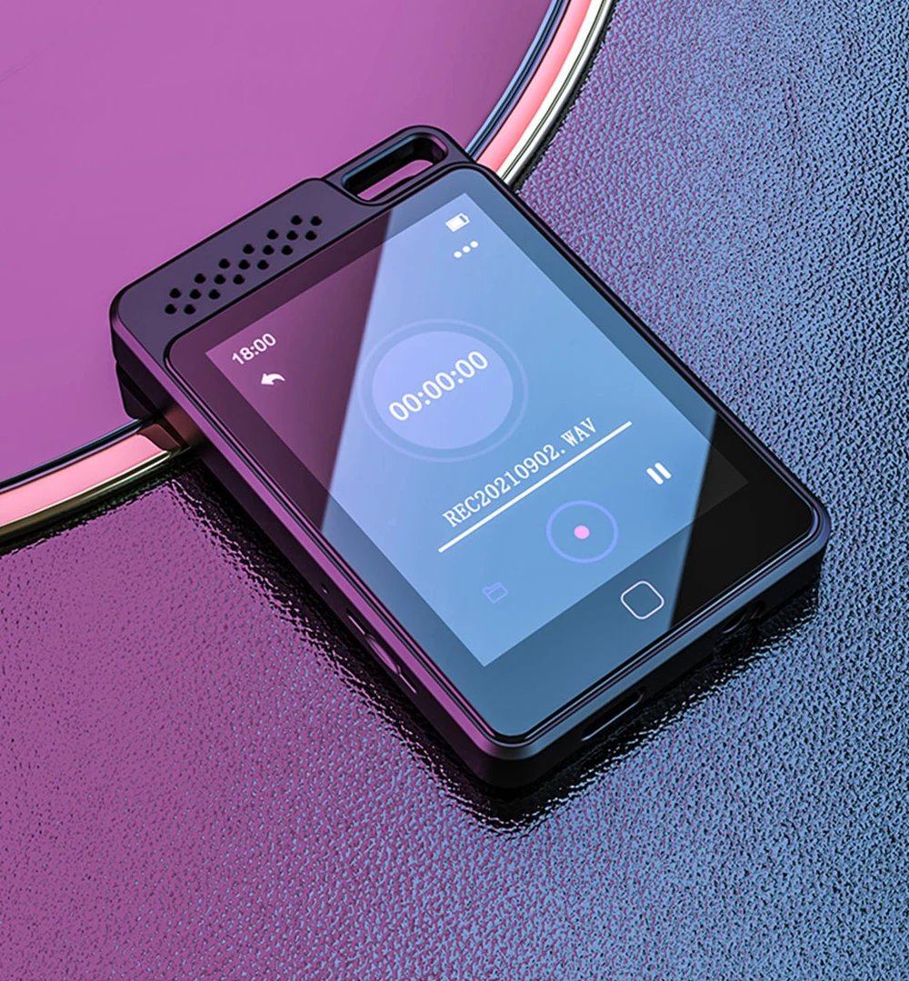 RUIZU C1 16g/32g/64GB HiFi Music MP3 Player With BT V5.0 Audio Player Support Speaker TF Card Recording E-Book Video