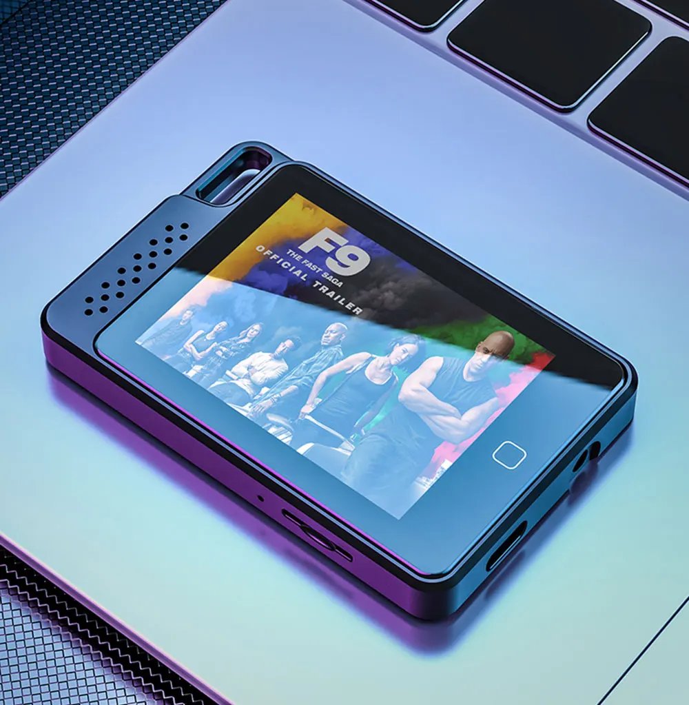 RUIZU C1 16g/32g/64GB HiFi Music MP3 Player With BT V5.0 Audio Player Support Speaker TF Card Recording E-Book Video