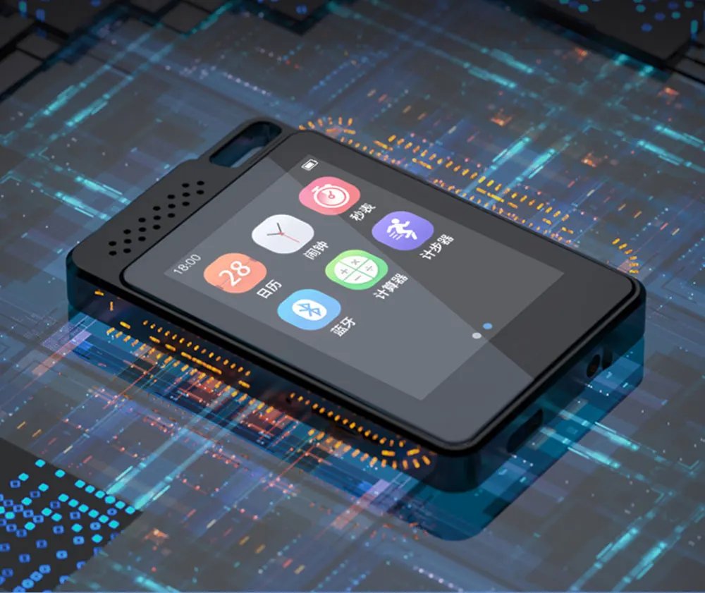 RUIZU C1 16g/32g/64GB HiFi Music MP3 Player With BT V5.0 Audio Player Support Speaker TF Card Recording E-Book Video