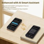 Language Translator Device with 152 Languages Voice Portable Ai  Translating Offline Translation Support Voice Video Recording - Image 5