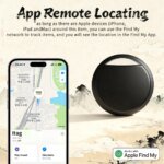 1/ 4 New Craftsmanship Smart Tracker Car Pet Anti-loss Smart Tag for Apple Find My App Navigation Locator for iPhone iOS Devices - Image 2